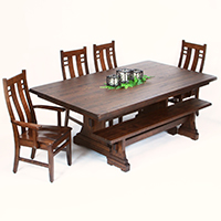 Olde Annville Amish-Made Dining Set Olde Annville Amish-Made Dining Set Table